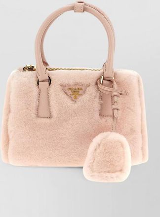 Prada galleria mini shoulder bag leather straps