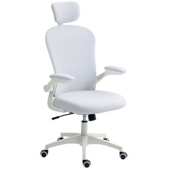 Vinsetto Silla de oficina 62x64x120 cm blanco