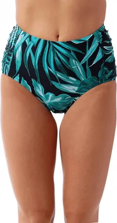 Jantzen Side Shirred Comfort Core In Bold Paradise