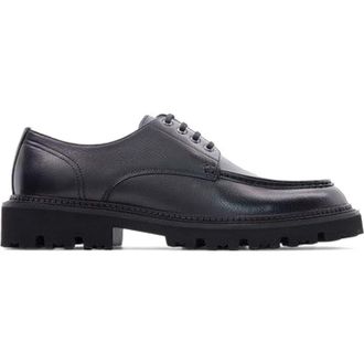 Anthony Veer Barret Moc Derby in Black Leather at Nordstrom, Size 10.5