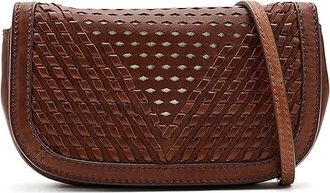 Frye Jennie Wallet Crossbody Womens Handbags Cognac, Leather