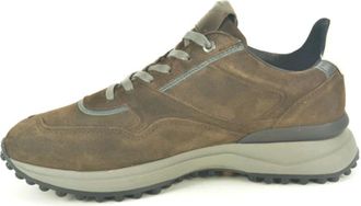 Floris Van Bommel Schoenen, Heren, Bruin, 42 1/2 EU, D.Bruin Daim Effen Runner N