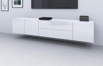 Borchardt Möbel Lowboard »Sophia« Breite 190 cm, stehend und hängend montierbar