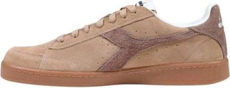 Diadora Game Low Suede - Heren - Sneakers - Bruin - 46 EU - Leer - Schoenen