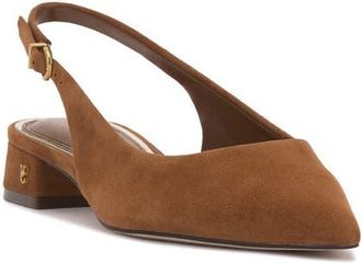 Vince Camuto Valiey Slingback Flat in Burnt Sugar at Nordstrom, Size 7.5