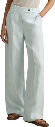 Reiss Lori Wide Leg Linen-Blend Trouser