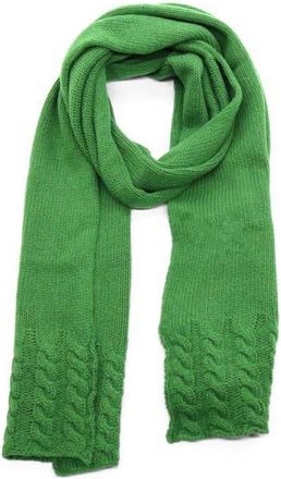 Portolano Dorset Cable Knit Scarf in Spearmint at Nordstrom Rack