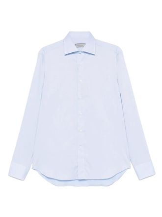Canali cotton shirt - Blue