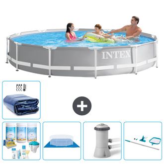 Intex Piscina Prism Frame Redonda - 366x76 Cm - 7-piezas S20531