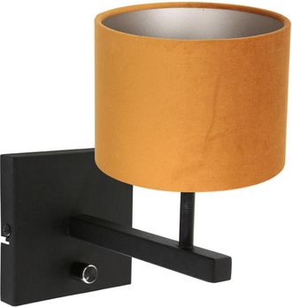 Steinhauer Steinhauer - Aplique De Pared - Stang - Negro - Metal Velours