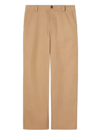Gucci Twill broek met Web-streep - Beige