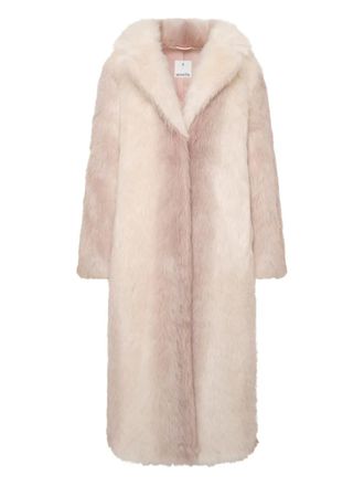 Unreal Fur Plains coat - women - Artificial Fur/Polyester - L - Neutrals