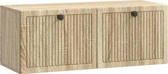 vidaXL Mueble Para Tv De Pared Roble Sonoma 78,5 X 31 X 30 Cm Vidaxl