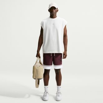 Nike Mens Standard Issue Dri-FIT 6 Basketball Shorts in Red | IF1589-652