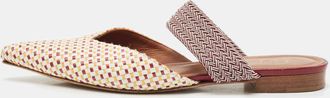Malone Souliers Multicolor Coated Raffia Maisie Mules
