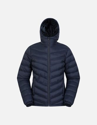Mountain Warehouse Womens Mountain Warehouse Womens/Ladies Seasons Padded Jacket - Navy - Size: 10