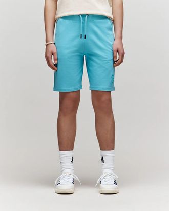 Psycho Bunny Kids Levanzo Embroidered Micro French Terry Sweatshort 442 MILKY BLUE / Teen / M/10-12