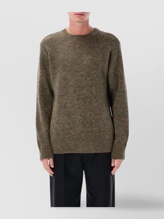 A.P.C. alpaca wool crew neck jumper