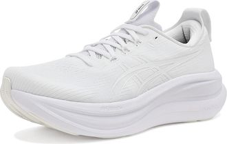 Asics GEL-Nimbus(r) 28 Womens Running Shoes White/White : 10.5 B - Medium, Synthetic