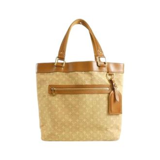 Louis Vuitton Pre-owned Tote Bags, female, Beige, Size: ONE SIZE Pre-owned Vintage Tote Bag