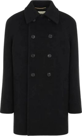 Saint Laurent Mujer, Abrigos, Negro, Talla: S