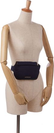 Jacquemus Pre-owned Womens Le Pitchou Belt Bag - Dark Blue Textile - One Size