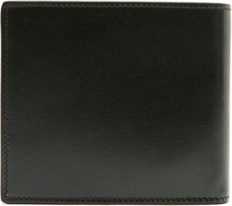 Saint Laurent Logo-Embossed Leather Wallet - Black