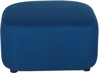 Maisons du monde Puf de malla 3D azul