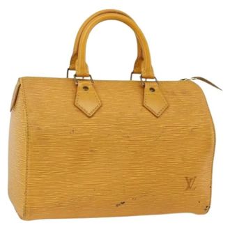 Louis Vuitton Pre-owned Handbags, female, Yellow, Size: ONE SIZE Pre-owned Speedy 25 Hand Bag