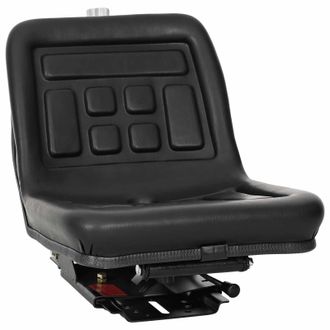 vidaXL Asiento De Tractor Con Suspensi&oacute;n Negro 39,5 X 52 X 43 Cm Vidaxl