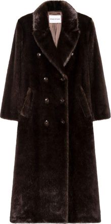 Stand Studio Harper Faux Fur Long Coat