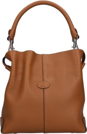 Tod's Leren tas - Dames - Handtassen - Bruin - ONE Size - Leer - Tassen