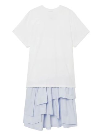 3.1 Phillip Lim ruffled overlay dress - White