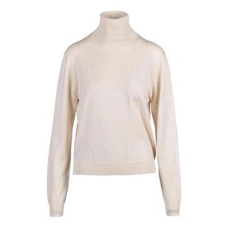 Add Maglia Dolcevita - Dames - Coltruien - Beige - L - Wol - Truien & Vesten