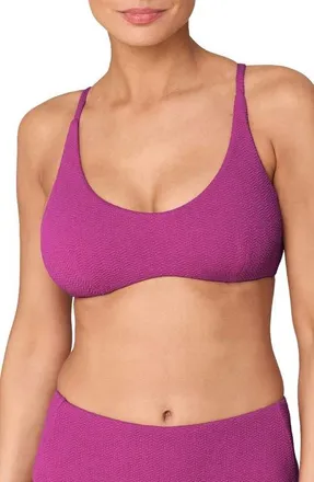 Andie Swim The Essex Bikini Top in Juicy at Nordstrom, Size X-Small