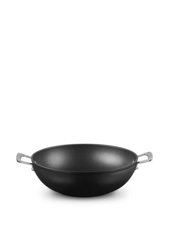 LE CREUSET non-stick wok (32cm) - Black