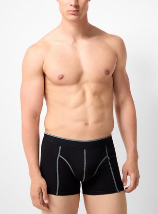Le 31 Mens 3 contrast-seam trunk Organic cotton