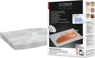 Caso Bolsas De Aluminio Caso 30x40cm - 50 Unid. Bolsas De Recambio Para Envasadoras Al Vac&iacute;o