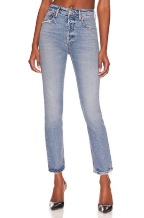 A Gold E Riley Long Straight Jeans In Cove