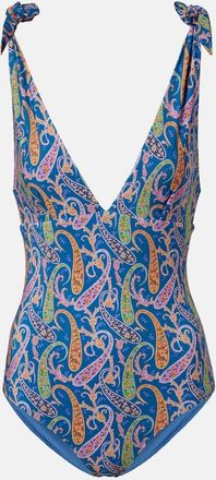 Etro Costume intero con stampa paisley