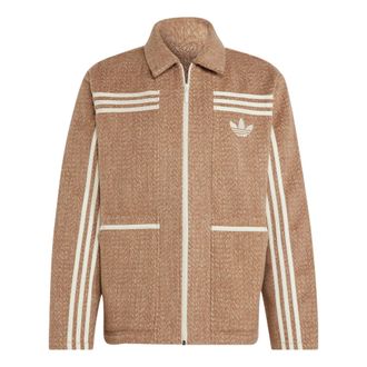 adidas Adicolor 70s Collared Jacket Brown Desert IB3424