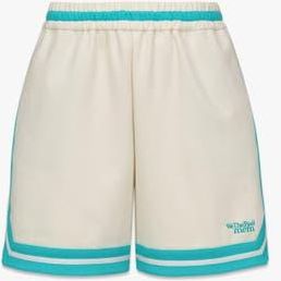 MCM x We The Best Ponte Shorts in Off White at Nordstrom, Size Large