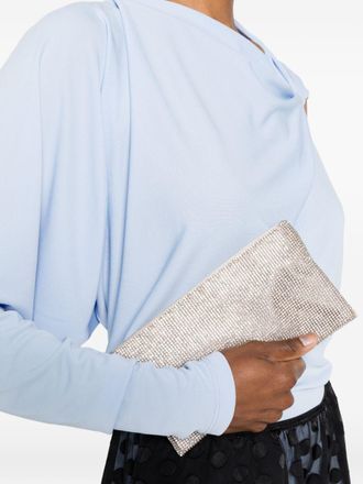 Benedetta Bruzziches Womens Clutch La Petite Silver