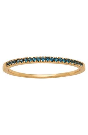 Made by Mary Birthstone Stacking Ring in Gold Vermeil at Nordstrom, Size 8