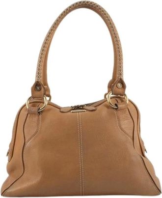 Celine Pre-owned Handbags, female, Brown, Size: ONE SIZE Pre-owned Vintage Shoulder Bag