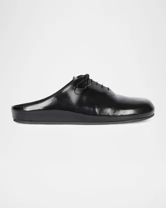 Jacquemus Men & apos;s Les Derbie Leather Mules