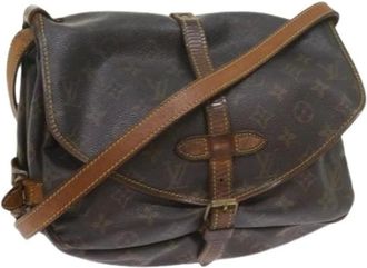 Louis Vuitton Pre-owned Cross Body Bags, female, Brown, Size: ONE SIZE Pre-owned Vintage Crossbody Bag