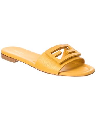 Fendi Fendi Tube Leather Sandal