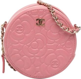 Chanel Pre-owned Mini Bags, female, Pink, Size: ONE SIZE Pre-owned Mini Crossbody Bag