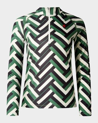 Perfect Moment 1/4 Zip Base Layer Top